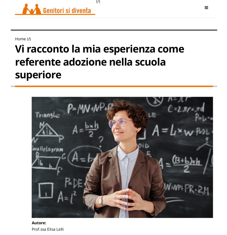 Vi racconto la mia esperienza