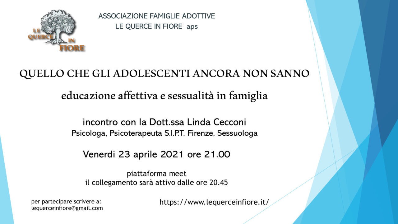 Quello che gli adolescenti ancora non sanno