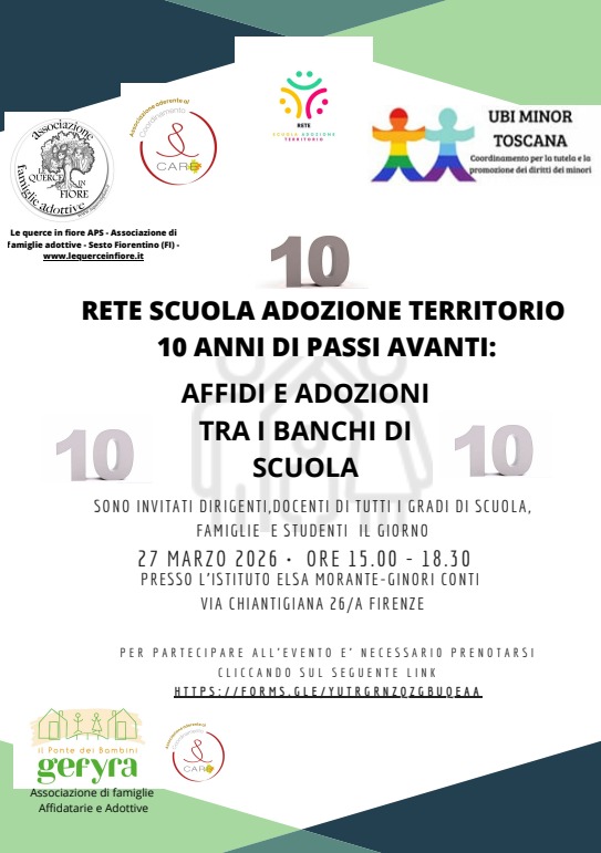 Rete Scuola Adozione Territorio: 10 anni di passi avanti